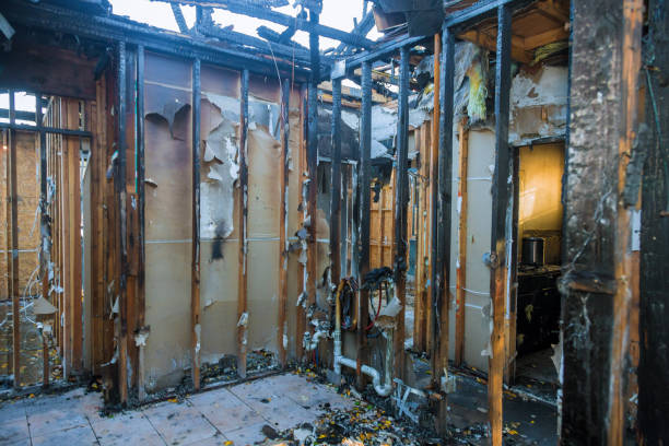 Professional Fire Damage Repair technician working in Valley Mills, TX